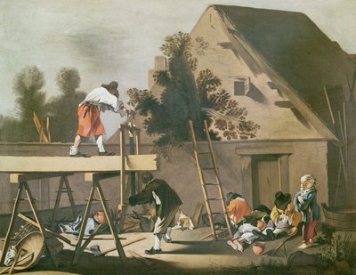 The Sawyers, 1692 by Jean Tassel